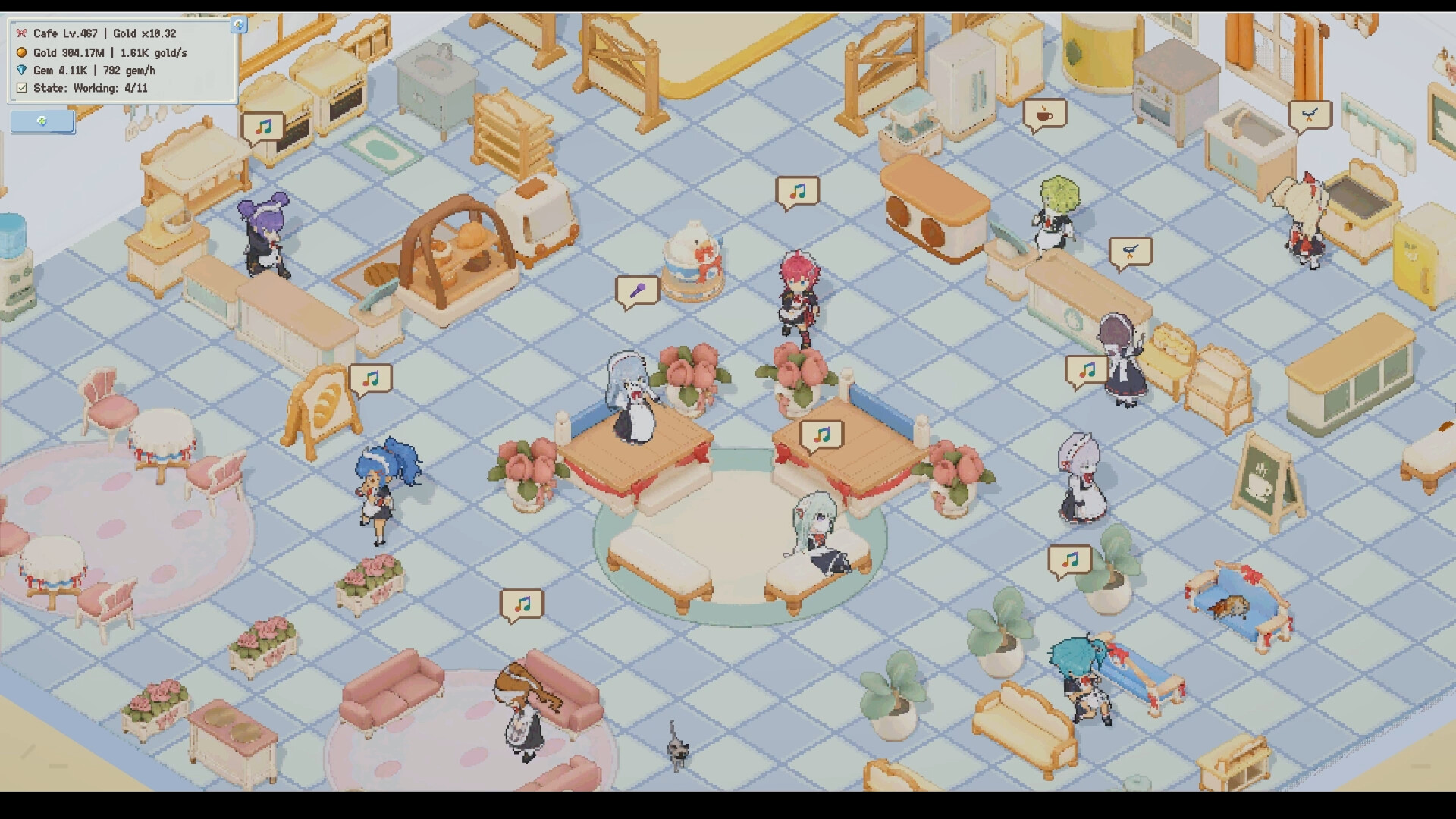 放置像素女仆/Idle Pixel Maids 游戏截图 5