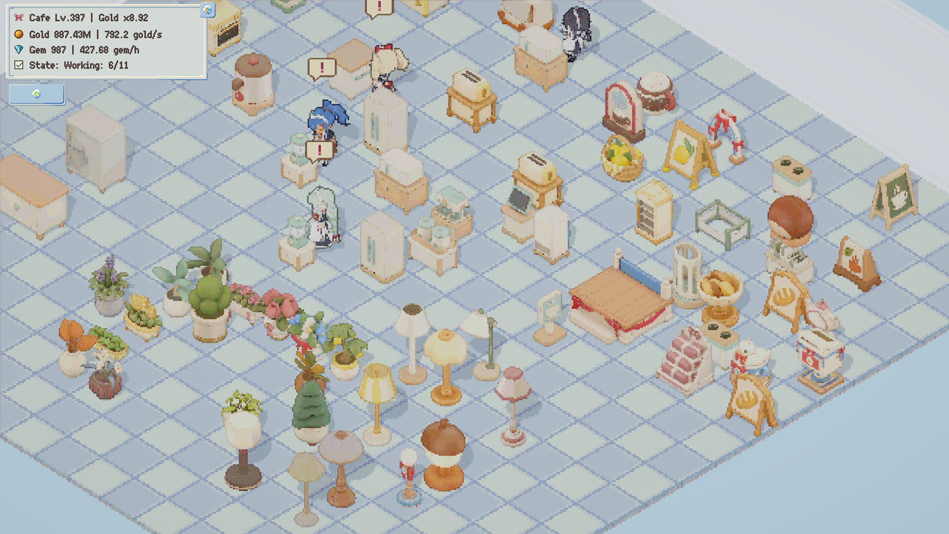 放置像素女仆/Idle Pixel Maids 游戏截图 6