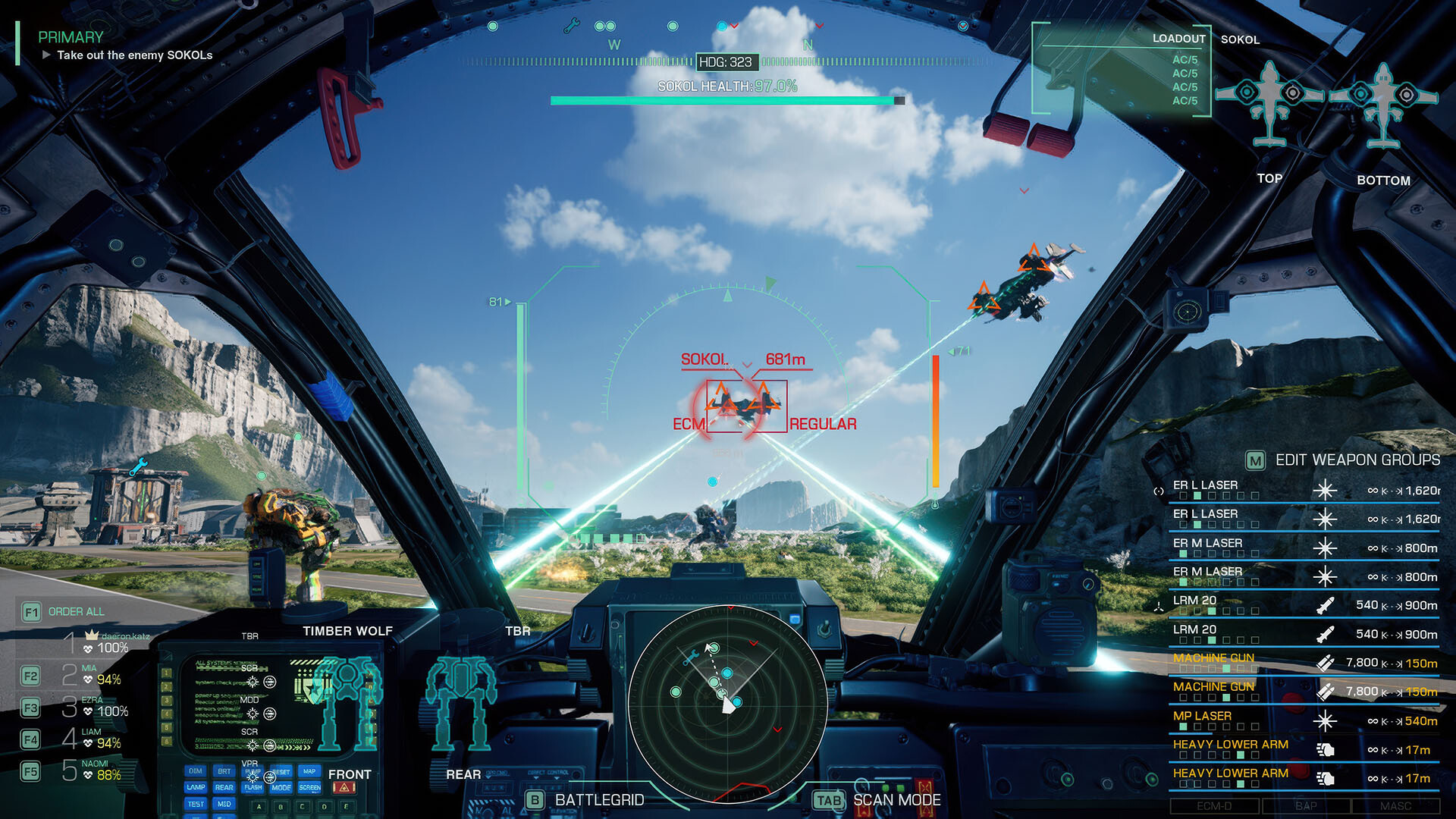 机甲战士5:部落/MechWarrior 5: Clans 游戏截图 7