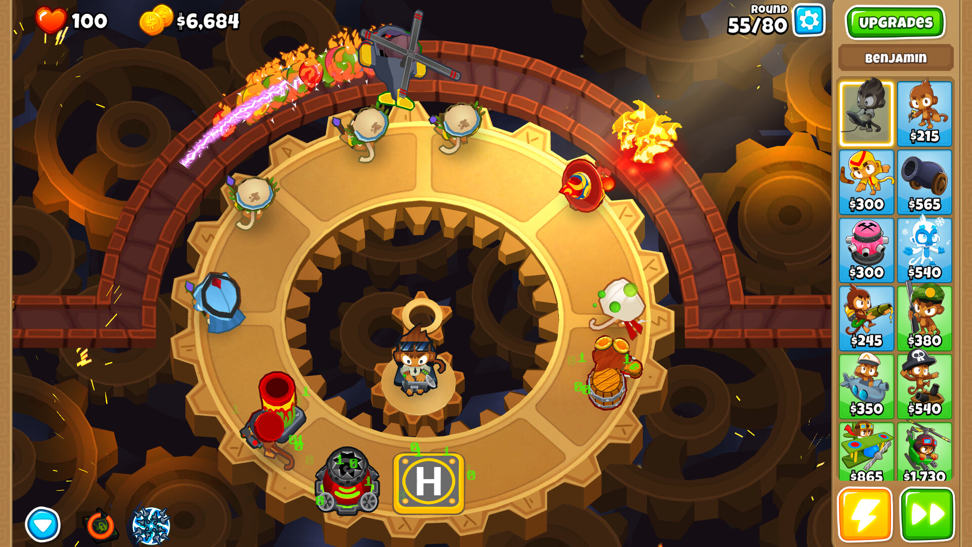 气球塔防6/猴子塔防6/Bloons TD 6 游戏截图 7