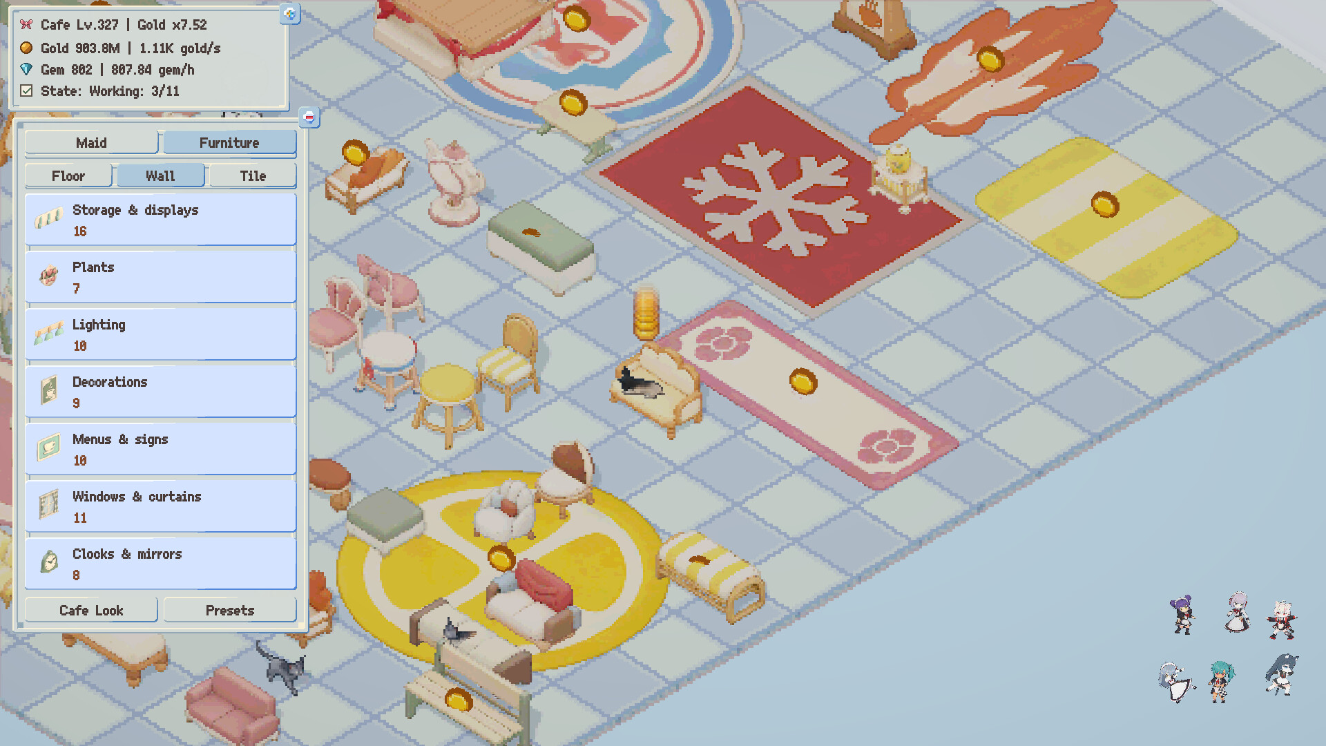 放置像素女仆/Idle Pixel Maids 游戏截图 8