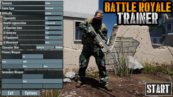 吃鸡模拟器/吃鸡教练/Battle Royale Trainer