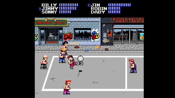 双截龙躲避球/Double Dragon Dodgeball