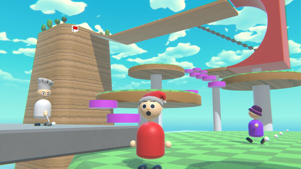多人平台高尔夫/Multiplayer Platform Golf/支持网络联机