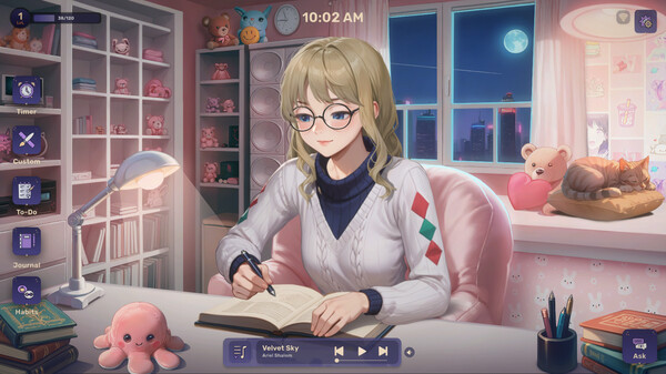 Lo-Fi女孩：AI助手/Lo-Fi Girl: AI Assistant