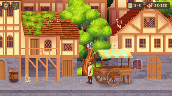 在中世纪狂找小猫/Cat Search in Medieval Times