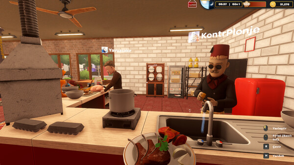 烤肉串模拟器/Kebab Chefs! – Restaurant Simulator/支持网络联机