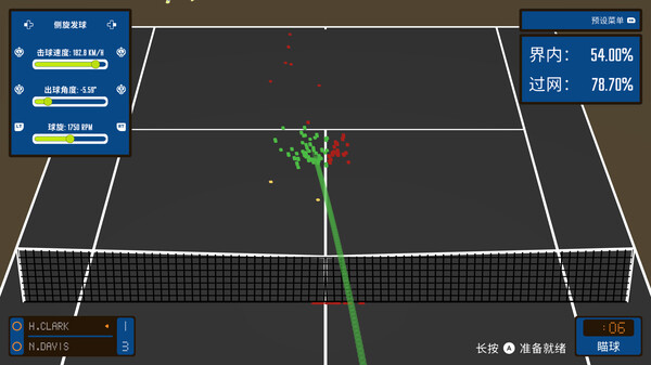 截线者：网球战术/Line Clipper: Tennis Tactics