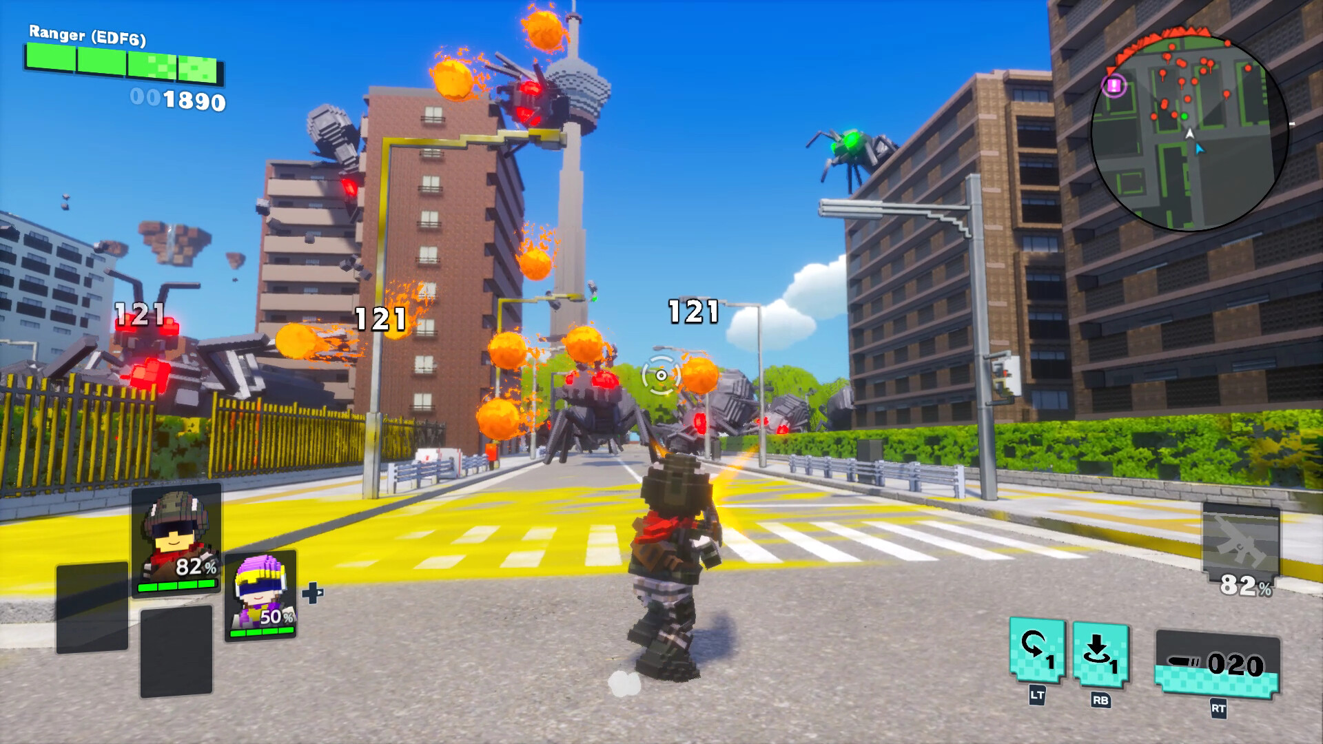 数码方块地球防卫军2/EARTH DEFENSE FORCE: WORLD BROTHERS 2