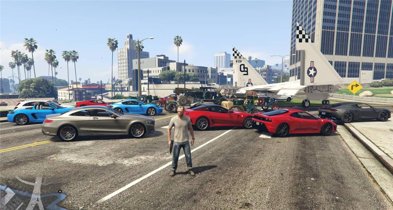 侠盗猎车手5 MOD可剧情版/GTA5 MOD可剧情版/Grand Theft Auto V 游戏截图 1