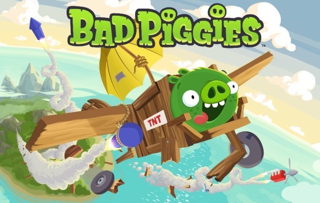 愤怒的小鸟：捣蛋猪/Bad Piggies 游戏截图 1