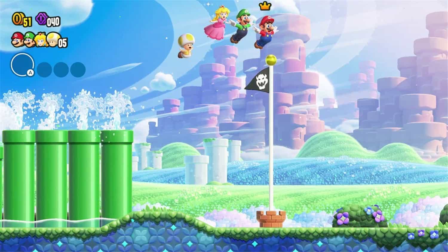 超级马里奥兄弟:惊奇/Super Mario Bros Wonder 游戏截图 1