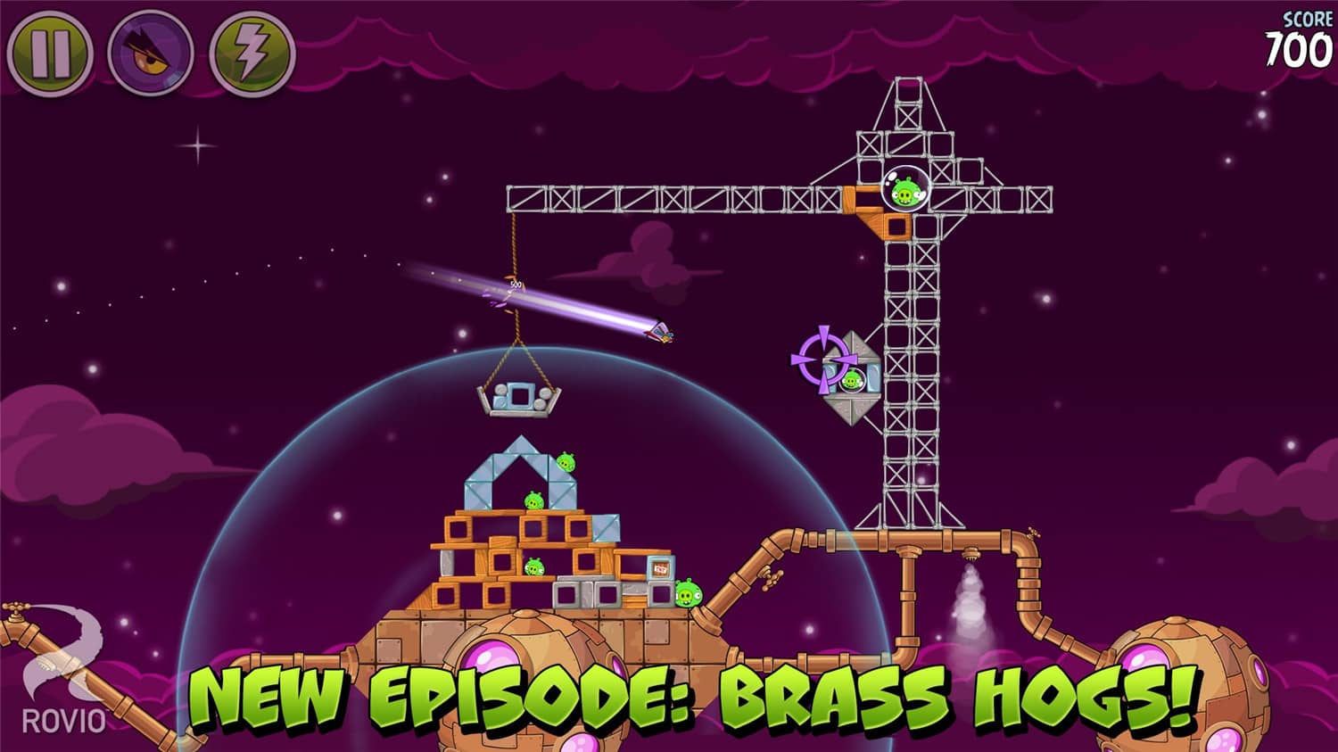 愤怒的小鸟：太空版/Angry Birds Space 游戏截图 1