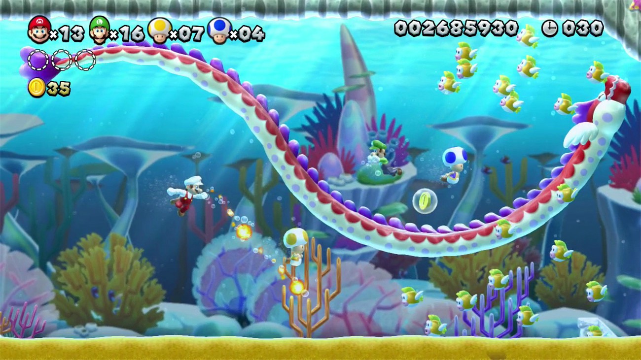 新超级马里奥兄弟U豪华版/New Super Mario Bros. U Deluxe 游戏截图 4