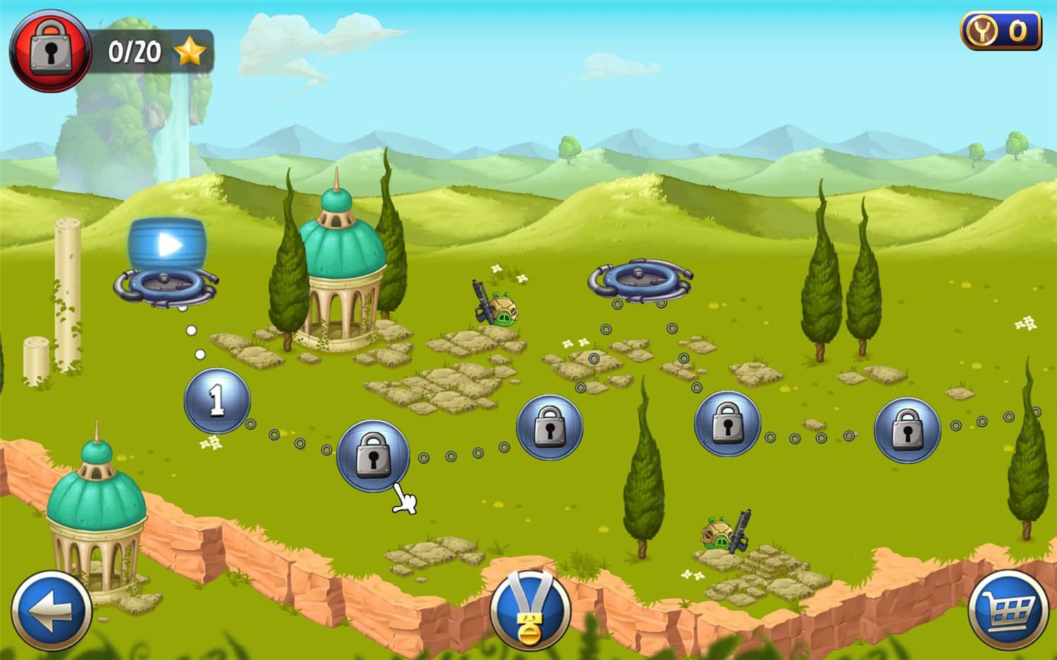 愤怒的小鸟：星球大战2/Angry Birds: Star Wars II 游戏截图 1