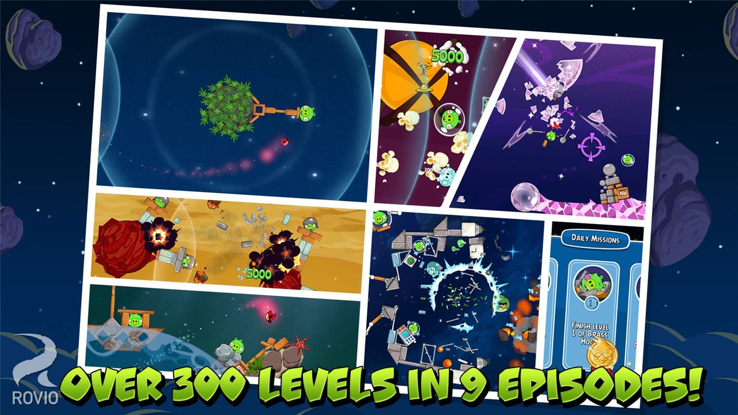 愤怒的小鸟：太空版/Angry Birds Space 游戏截图 3