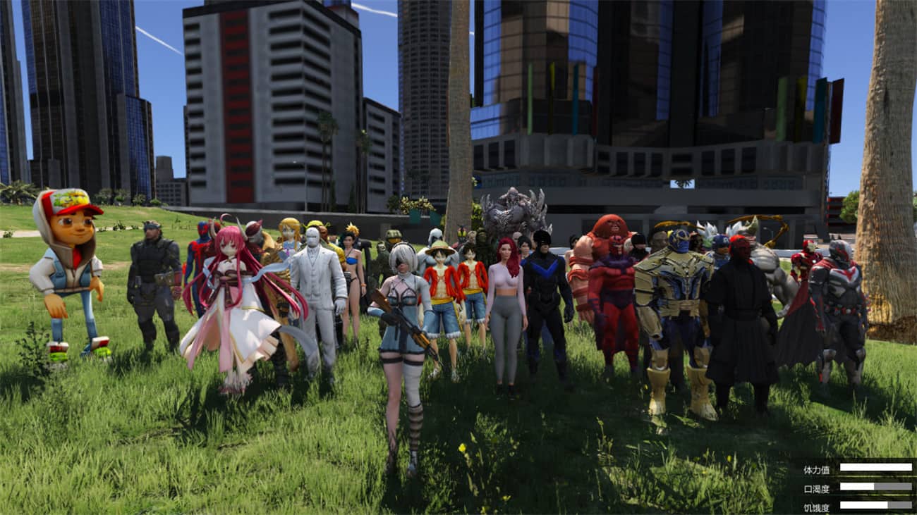侠盗猎车手5 MOD可剧情版/GTA5 MOD可剧情版/Grand Theft Auto V 游戏截图 3