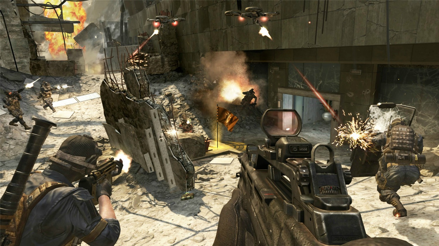 使命召唤9：黑色行动2/Call of Duty: Black Ops II 游戏截图 1