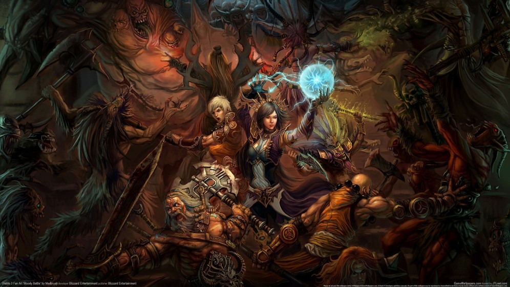 暗黑破坏神3/Diablo III 游戏截图 1
