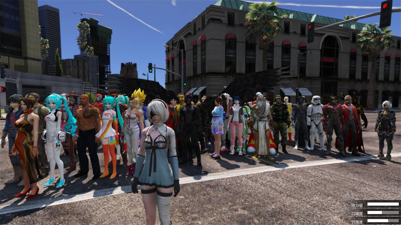 侠盗猎车手5 MOD可剧情版/GTA5 MOD可剧情版/Grand Theft Auto V 游戏截图 4