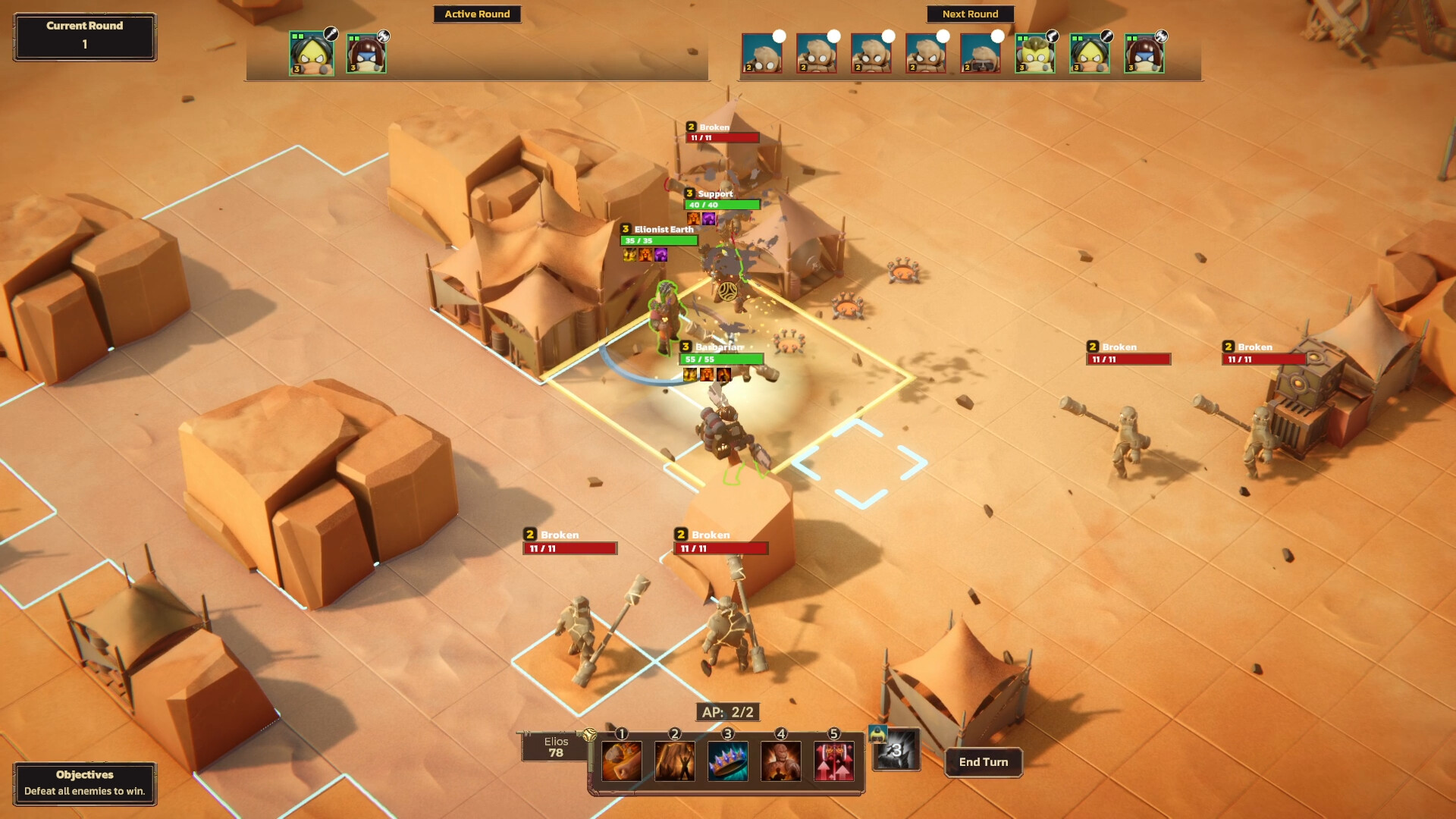 沙丘缚旅战术/Dunebound Tactics 游戏截图 1