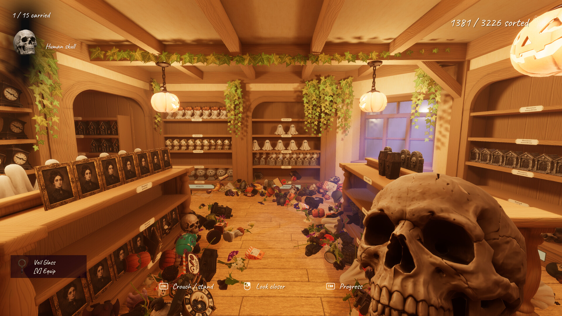 万圣节商店大扫除/Tidy Up the Halloween Shop 游戏截图 5