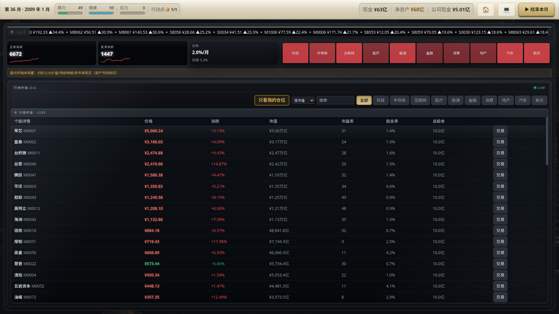 富豪榜：清算所/Rich List: The Order 游戏截图 7