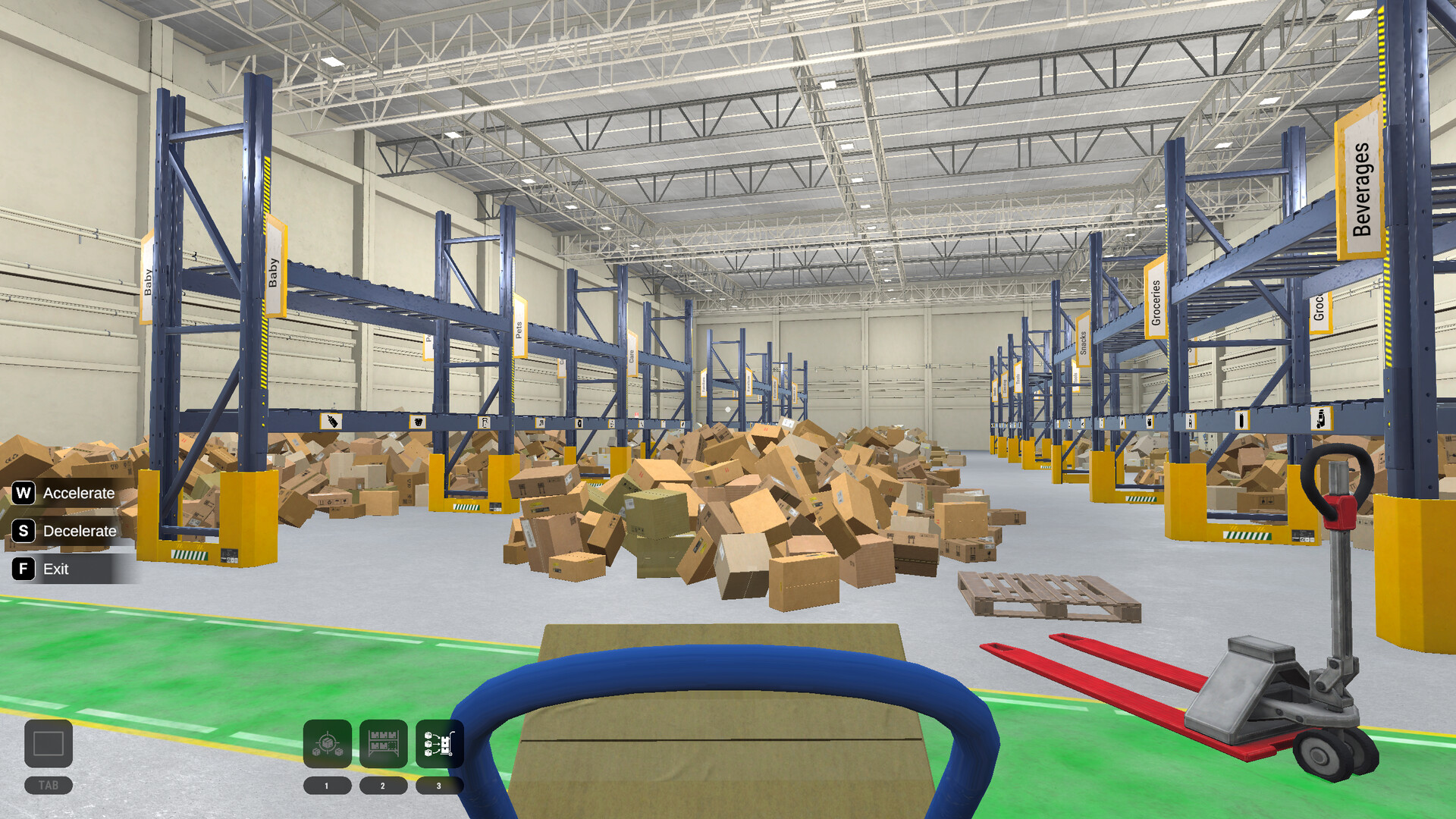 包裹堆叠:整理仓库!/Package Piles: Tidy Up The Warehouse! 游戏截图 2
