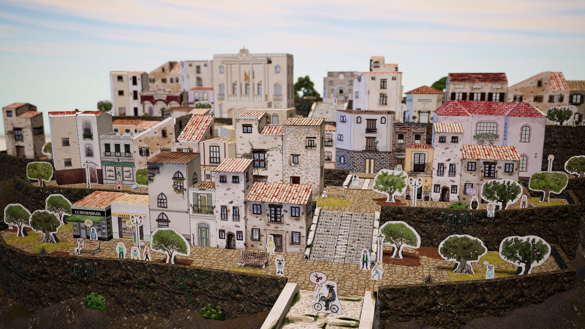 纸艺小镇/Cutout Village 游戏截图 3