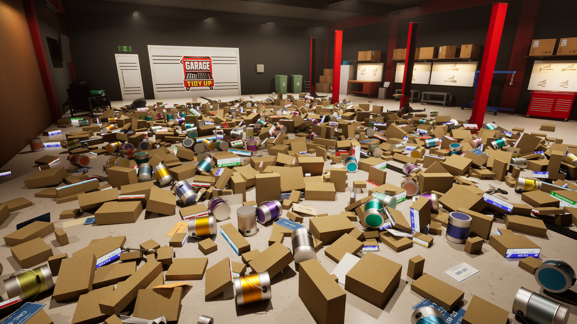 车库整理！/Garage: Tidy Up! 游戏截图 1