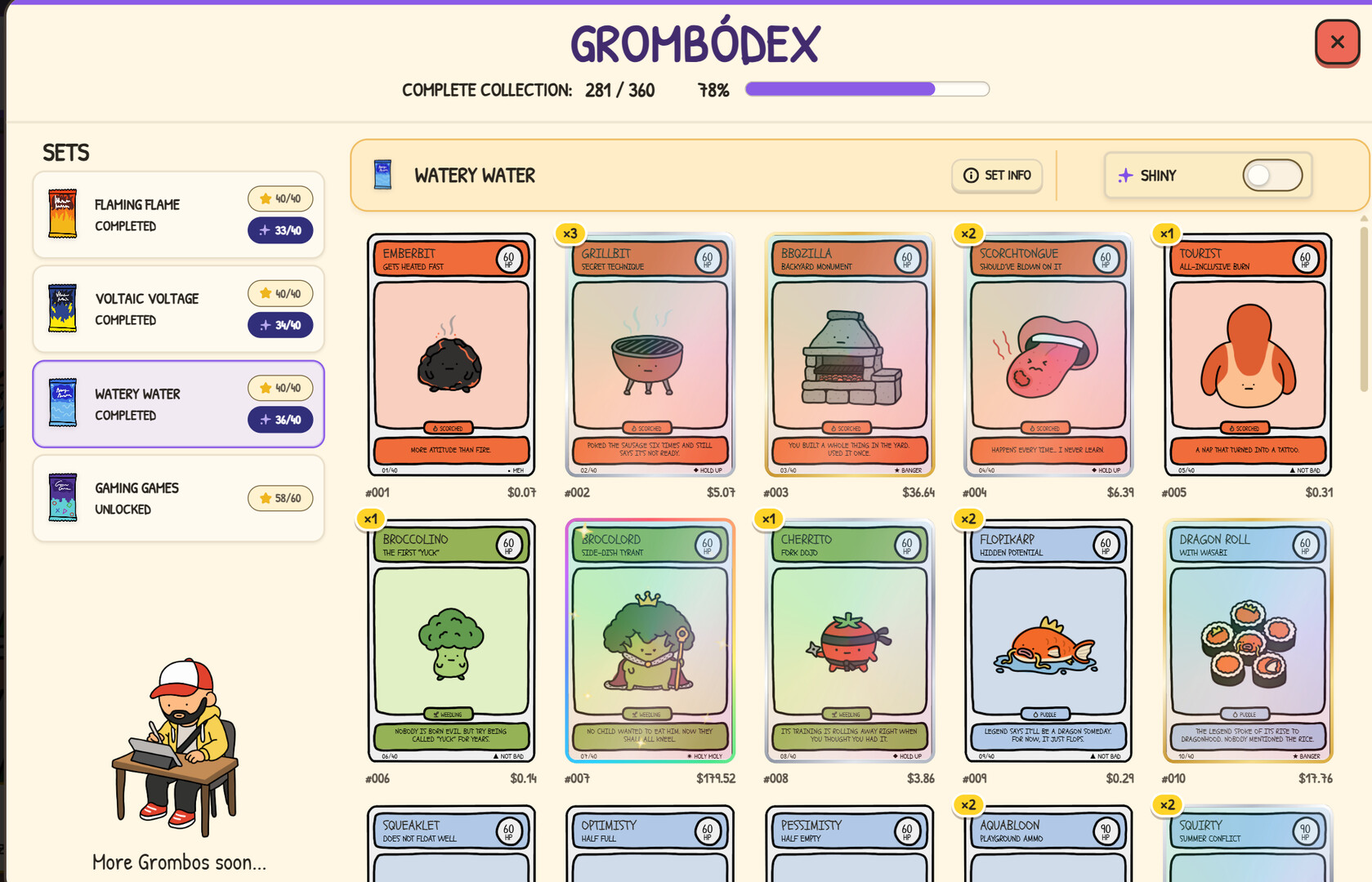 格隆宝卡牌商店大亨/Grombo Card Shop Tycoon 游戏截图 3