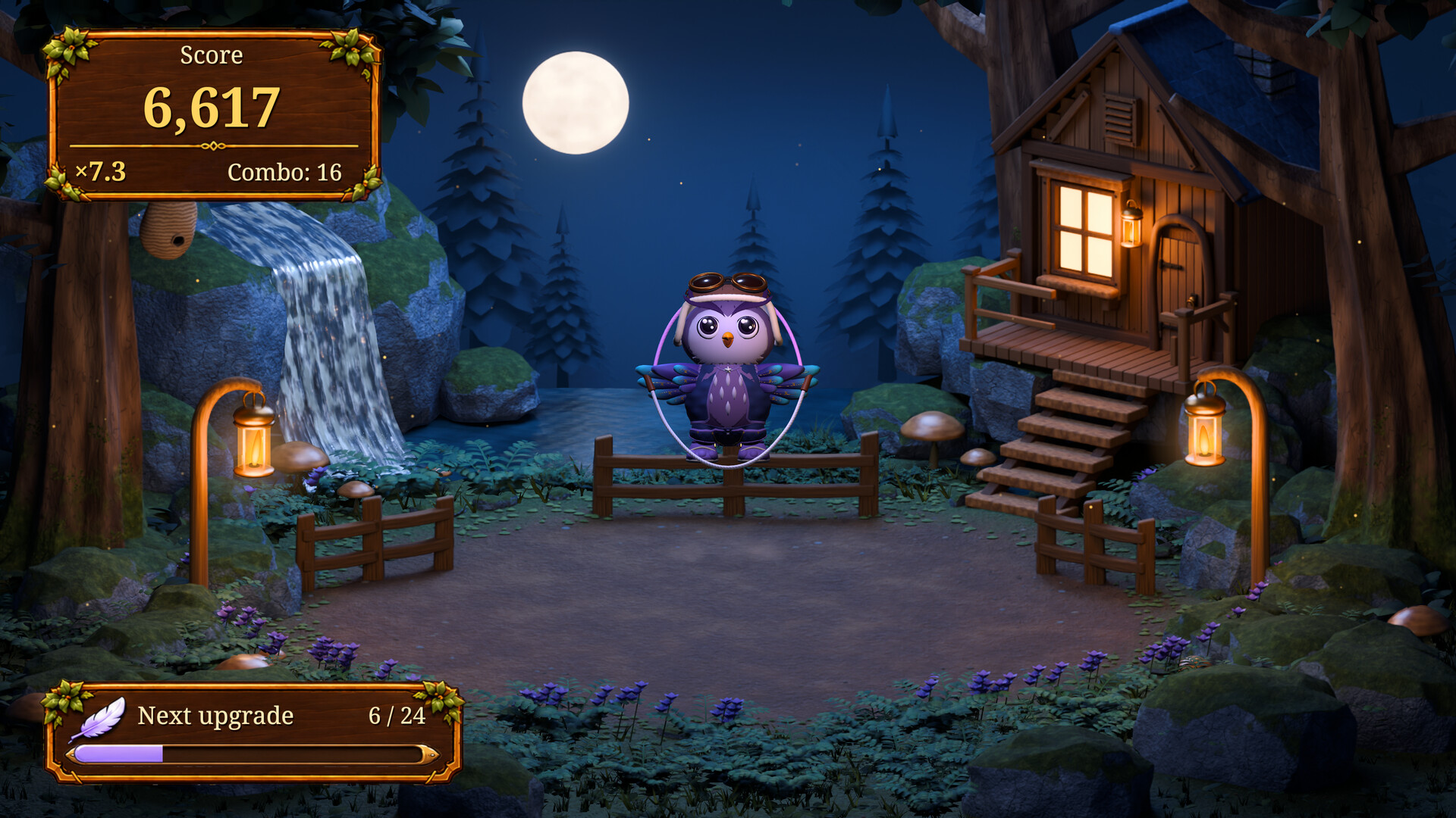 猫头鹰跳绳大作战/Owl Skips 游戏截图 5