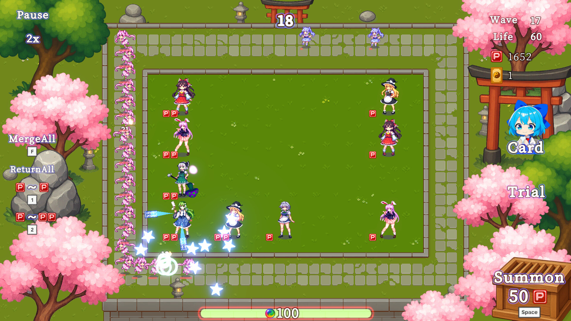 东方随机塔防/Touhou Random Tower Defense 游戏截图 2