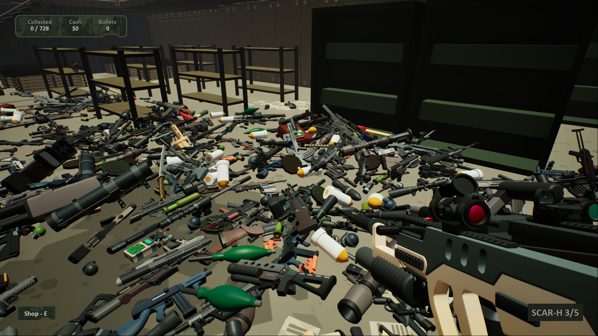 枪械整理:收纳归位/Sort Them Guns: Tidy Up 游戏截图 1
