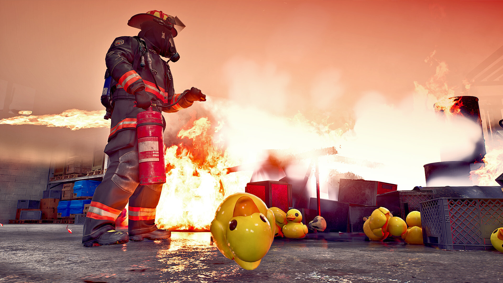 消防模拟:火苗燃动/Firefighting Simulator: Ignite 游戏截图 3