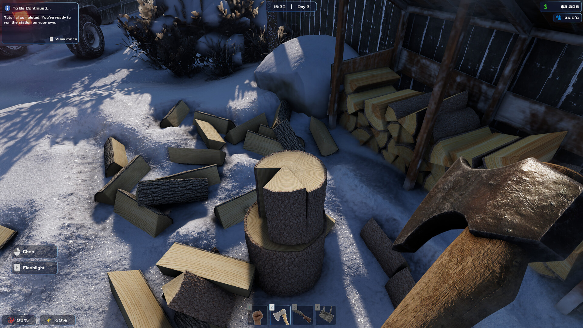 极地轮班：加油站/Arctic Shift: Fuel Station 游戏截图 3