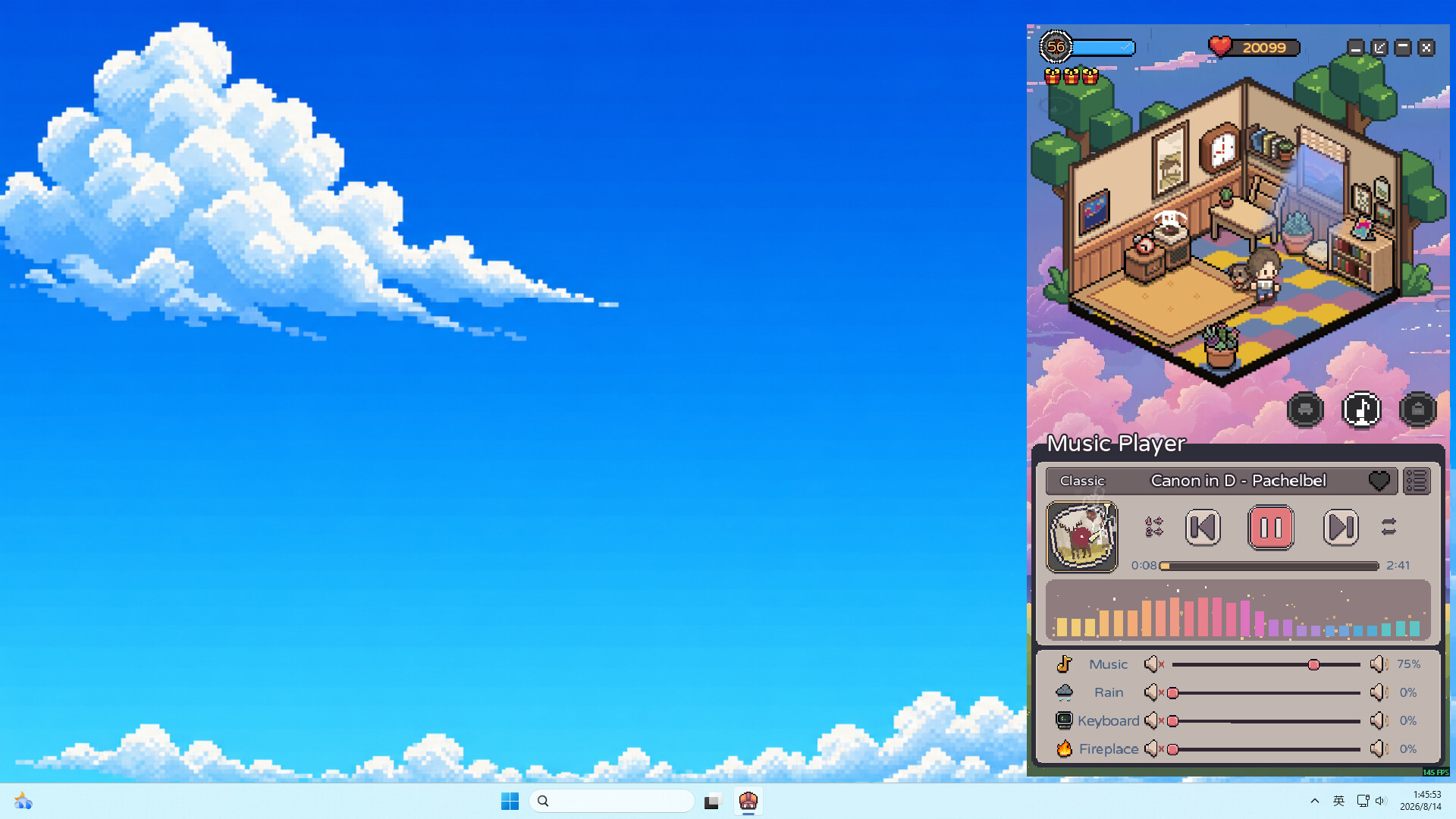 Dwellune:舒适专注空间/Dwellune: A Cozy Focus Room 游戏截图 3