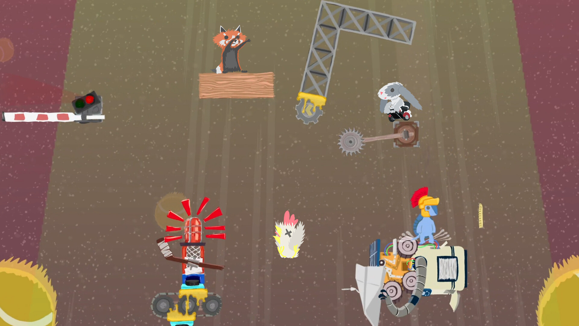 超级鸡马/Ultimate Chicken Horse/支持网络联机 游戏截图 6