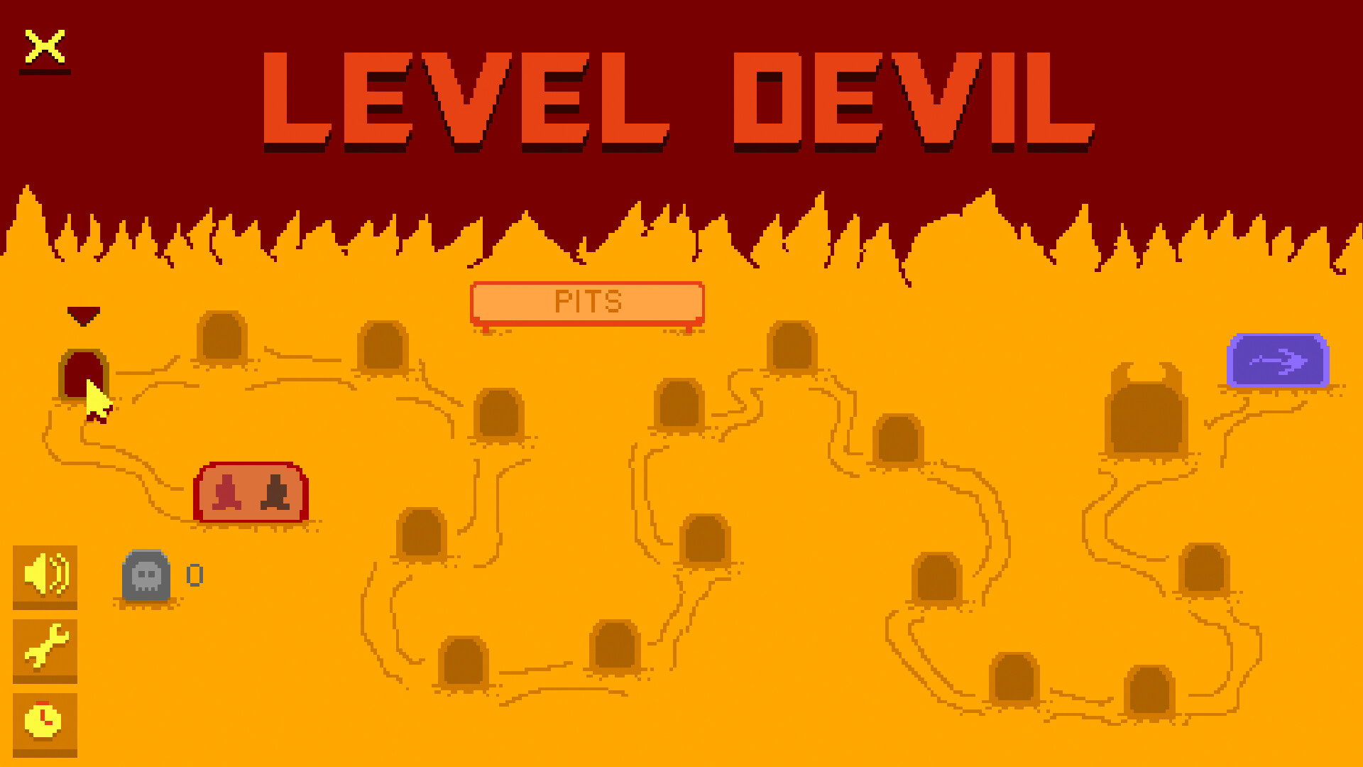 只有一扇门/Level Devil 游戏截图 1