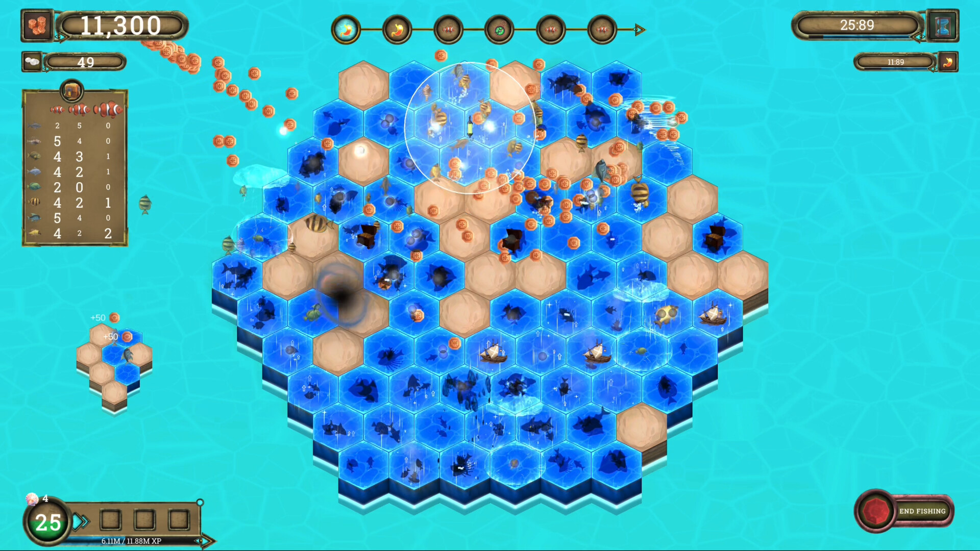 更多鱼 - 放置点击器/More fish - Idle Clicker 游戏截图 2