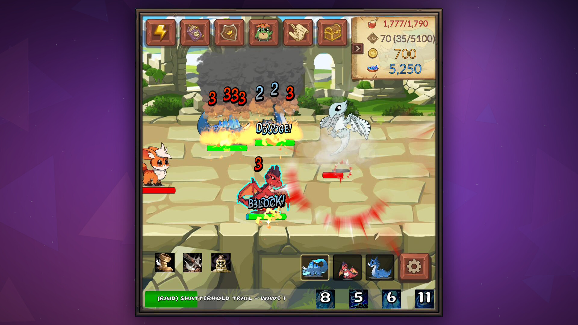 迷你兽：放置战术/Minimon: Tiny Idle Tactics 游戏截图 6