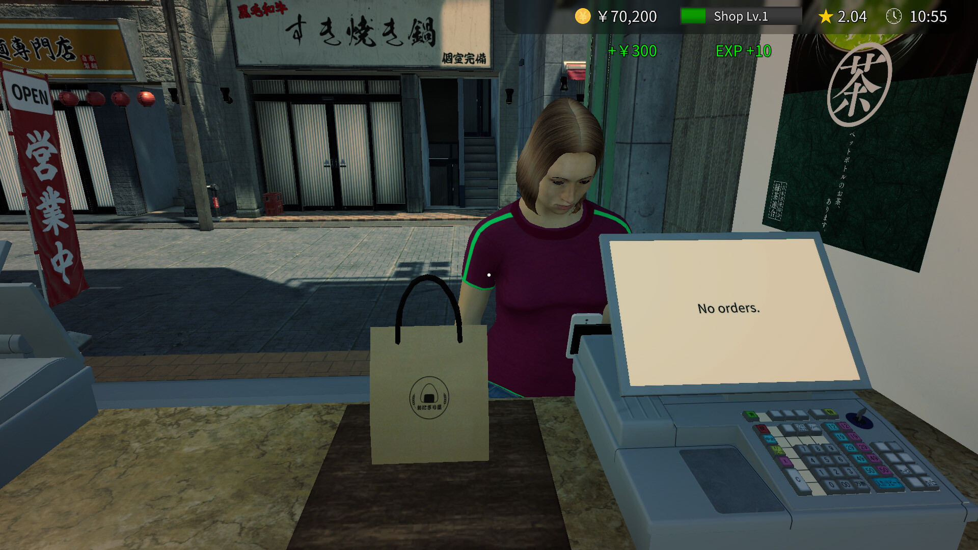 饭团店模拟/Onigiri Shop Simulator 游戏截图 3