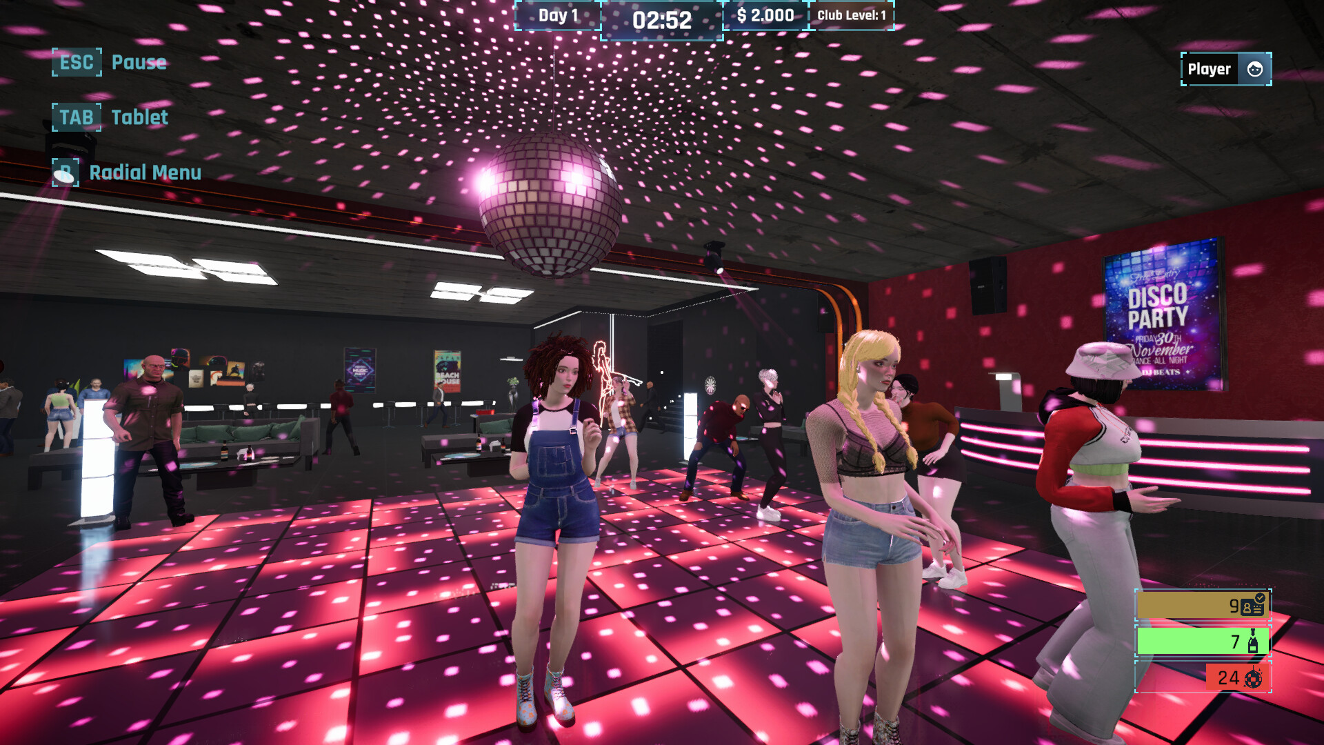 夜店模拟器：派对之王/Night Club Simulator: Party King 游戏截图 7