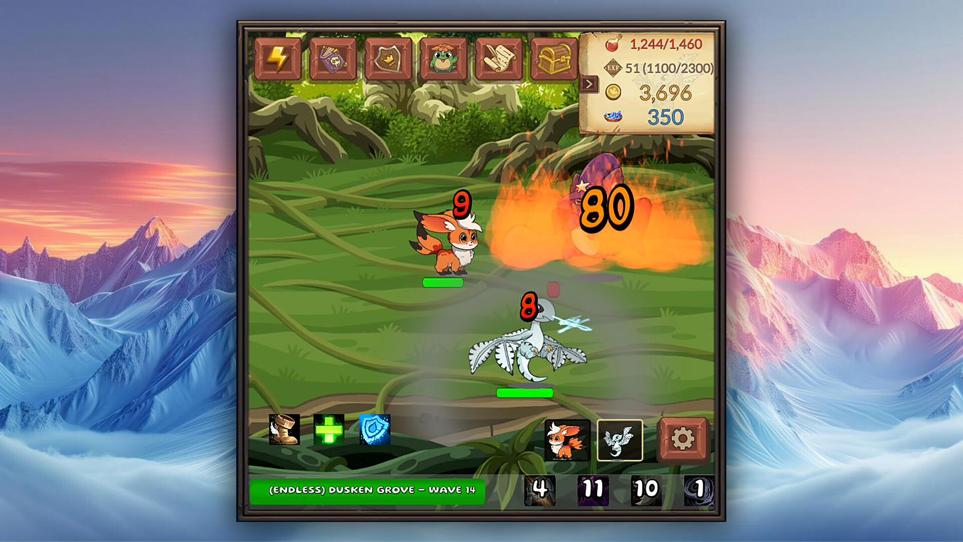 迷你兽：放置战术/Minimon: Tiny Idle Tactics 游戏截图 4
