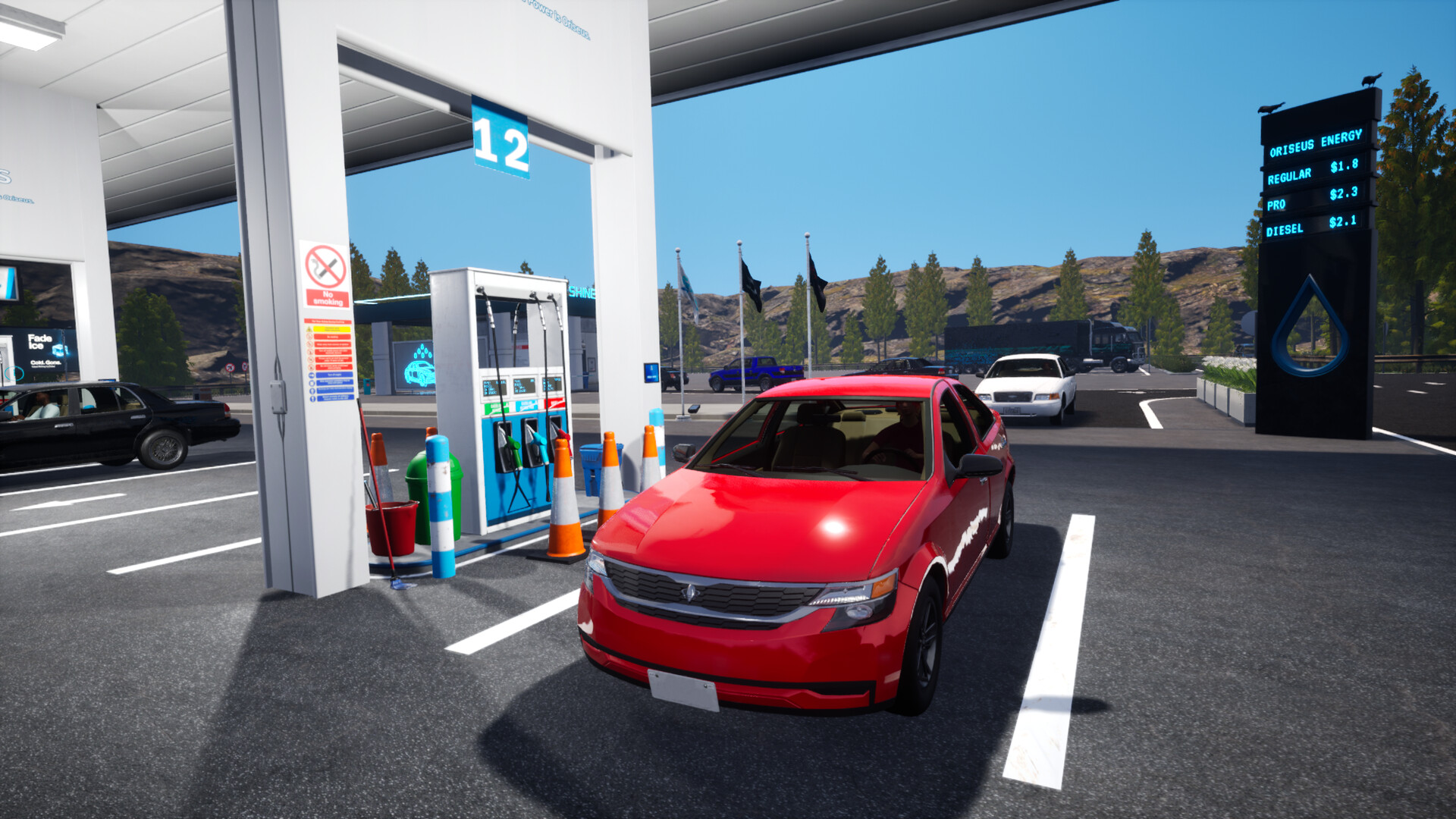 休息区模拟器/Rest Area Simulator 游戏截图 1