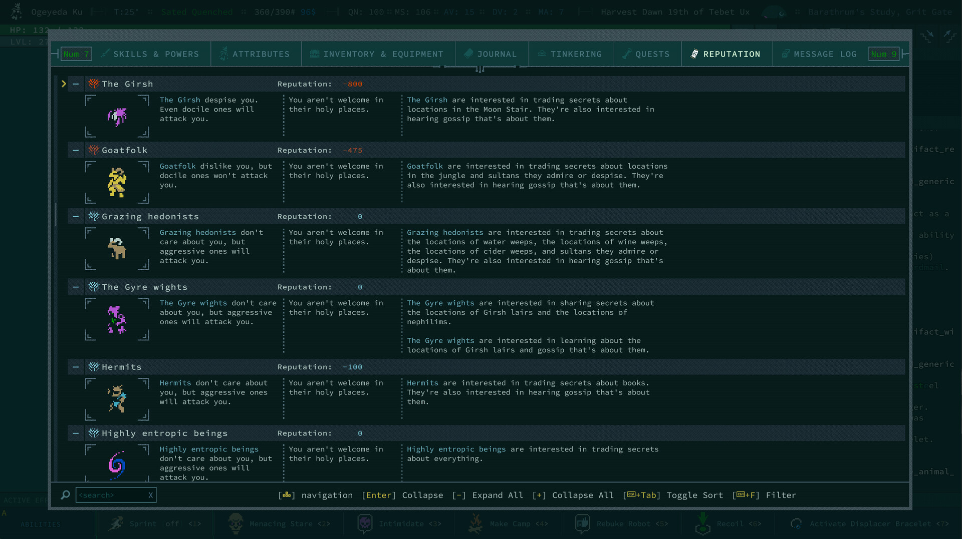 卡德洞窟/Caves of Qud 内置汉化 版本更新 游戏截图 8