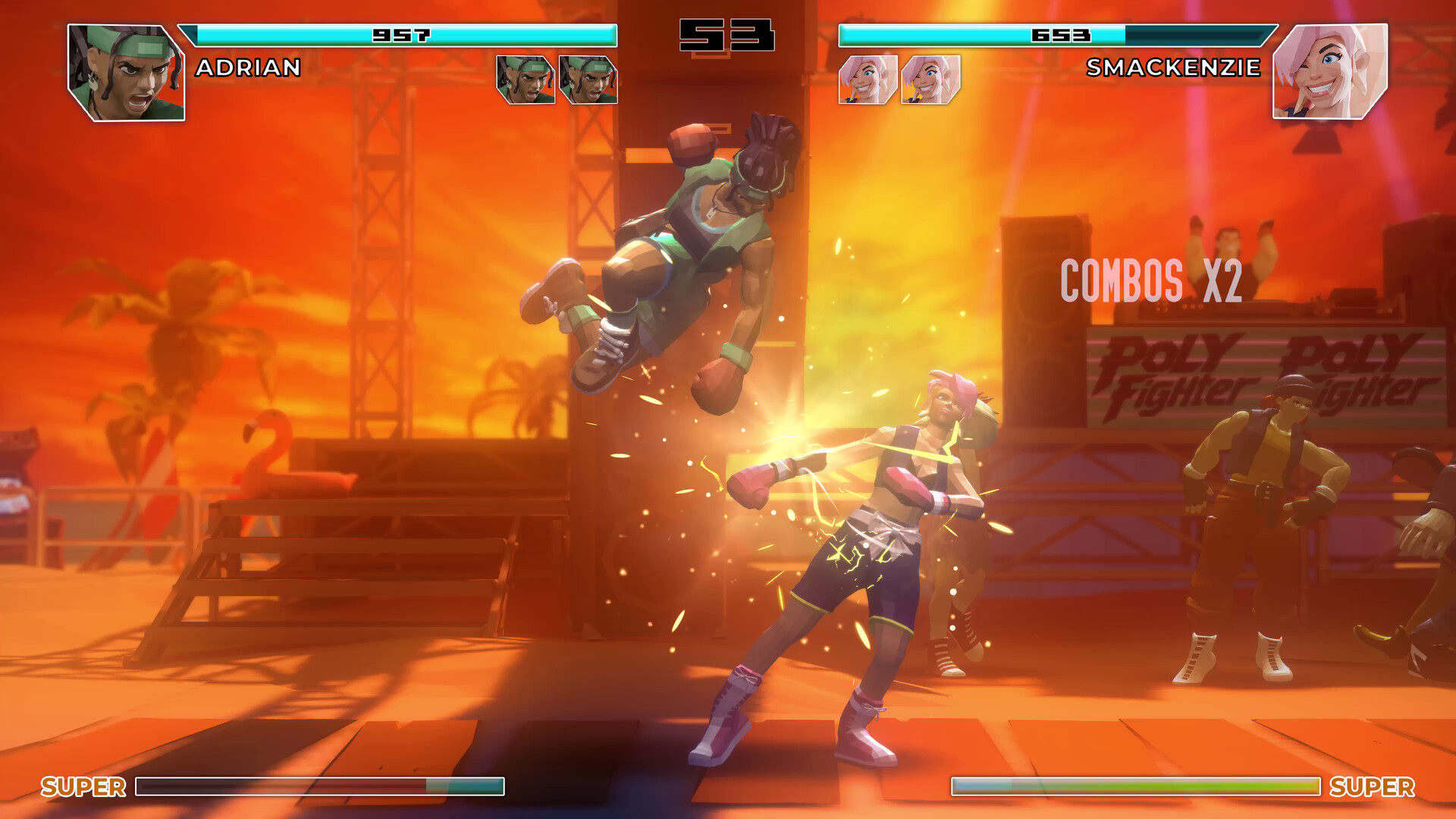 百变格斗家/Poly Fighter 游戏截图 1