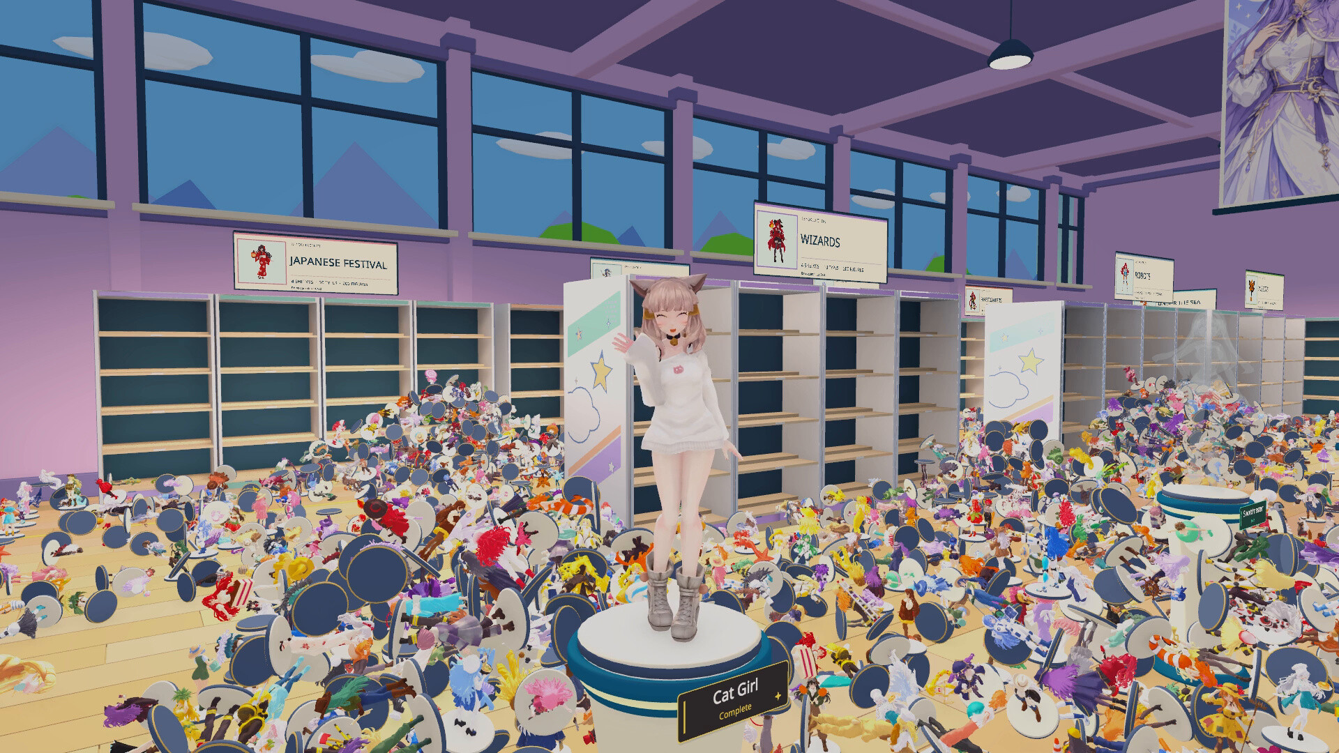动漫商店大混乱：整理一下！/Anime Shop Chaos: Tidy Up! 游戏截图 1