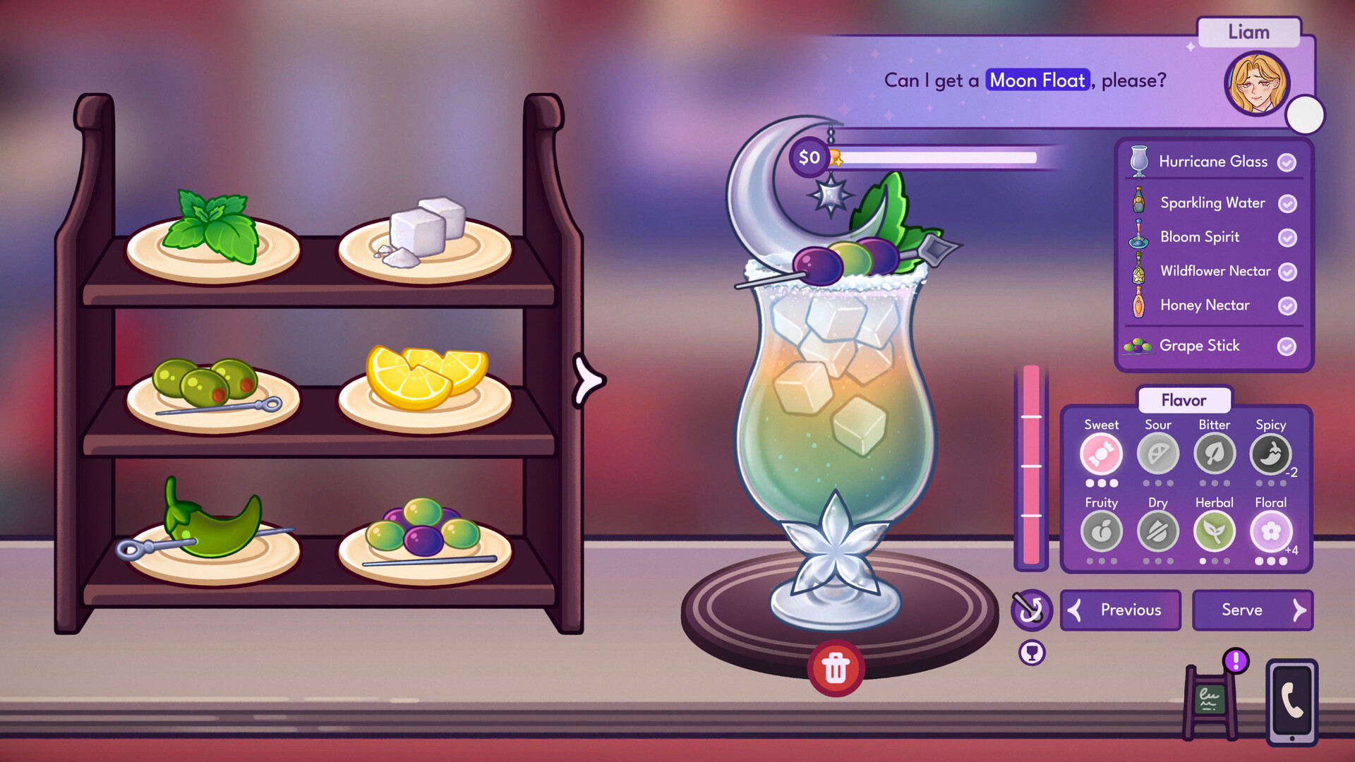 调酒师模拟器/Mixed Spirits: Bartender 游戏截图 10