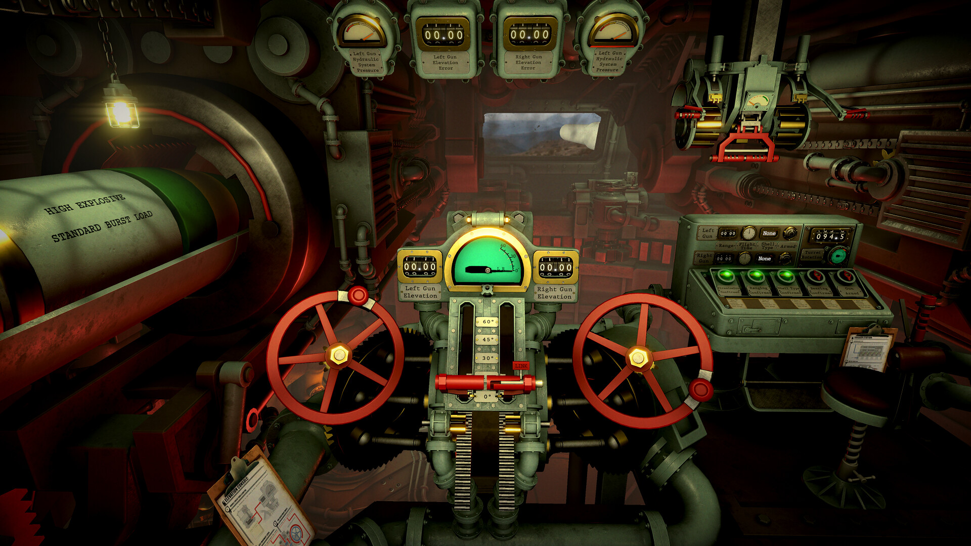 铁巢重炮/IRON NEST: Heavy Turret Simulator 游戏截图 1